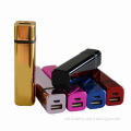 Lip Gloss Appearance Power Banks with 5V/1A Input, 68g Weight